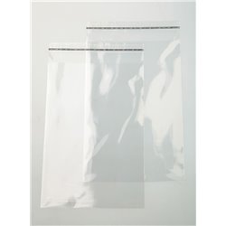 Pochette transparente 15x21cm (brut 16x22cm)