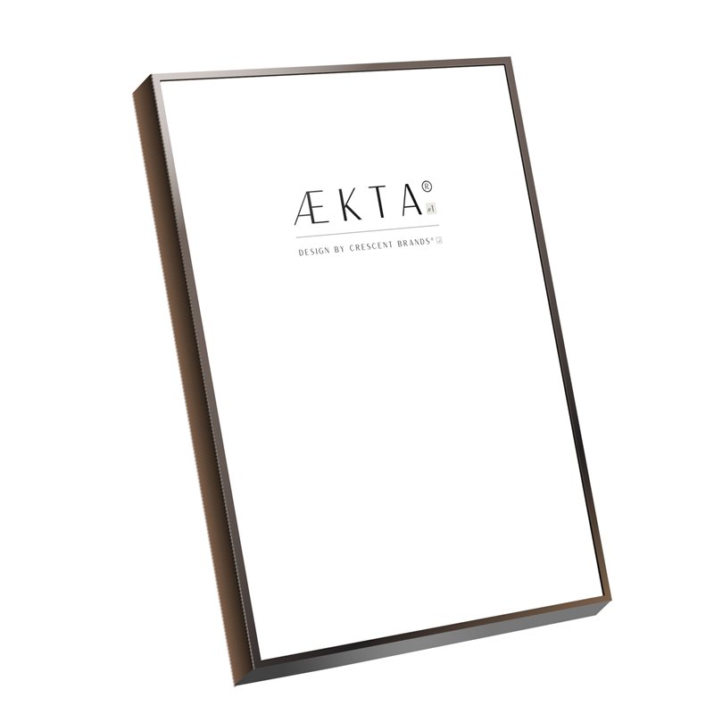 Cadre alu AEKTA - NOIR Mat - Pour format A4 (21x29,7cm) 