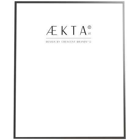 Cadre alu AEKTA - NOIR Mat - Pour format A4 (21x29,7cm)