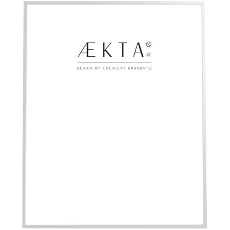 Cadre alu AEKTA - Argent Mat - Pour format A4 (21x29,7cm)