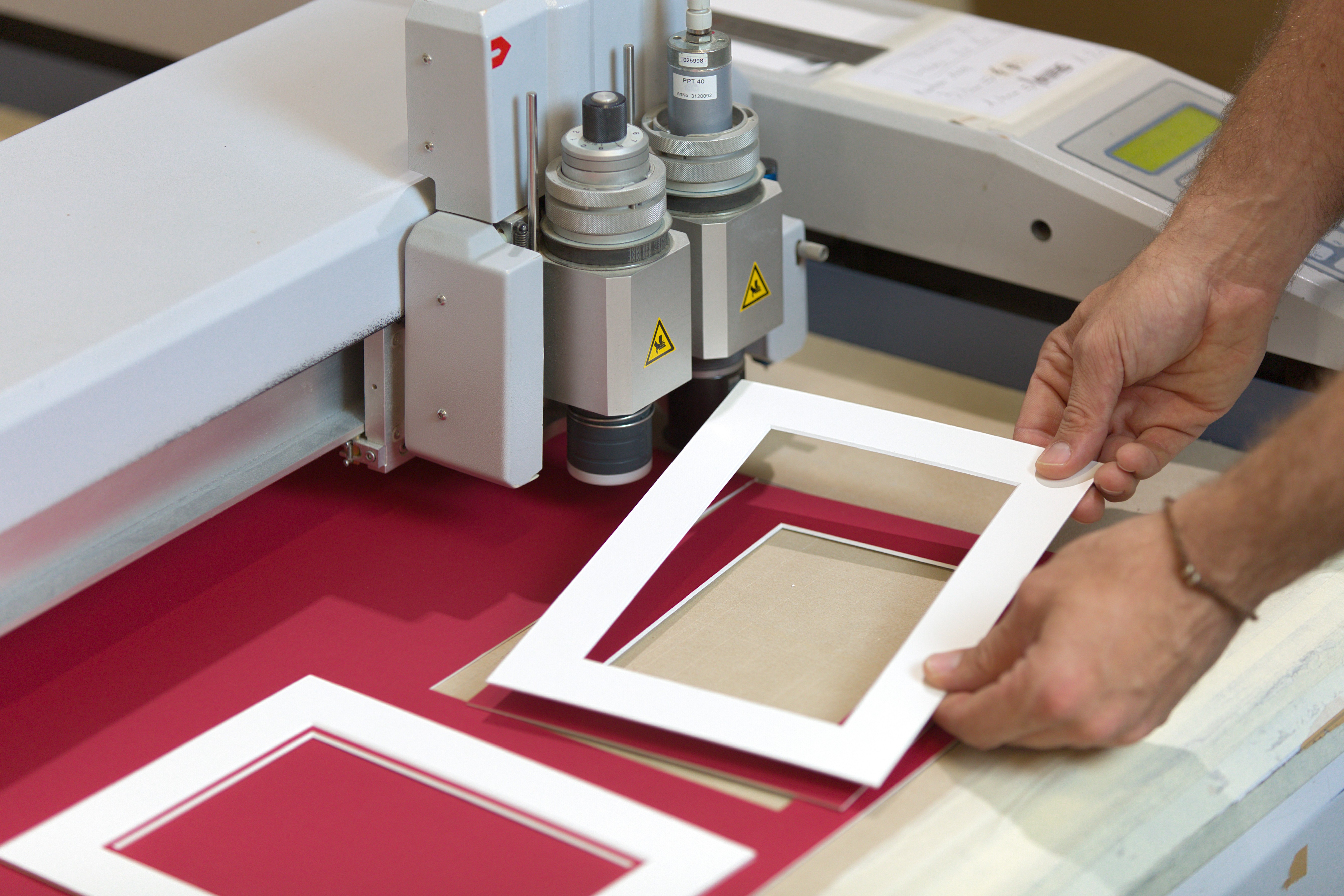 Passepartout biseau noir 1.4mm